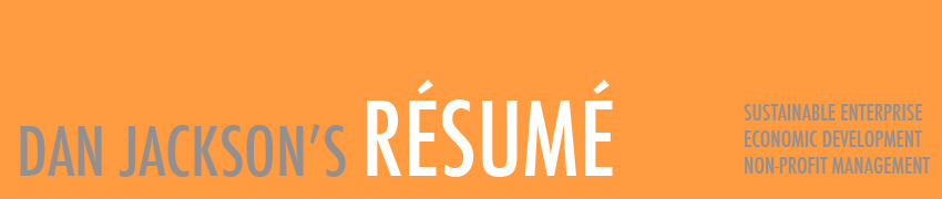 Dan Jackson's Résumé